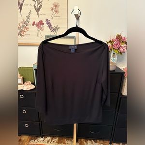 Ann Taylor black blouse. Size PL. Perfect Condition.